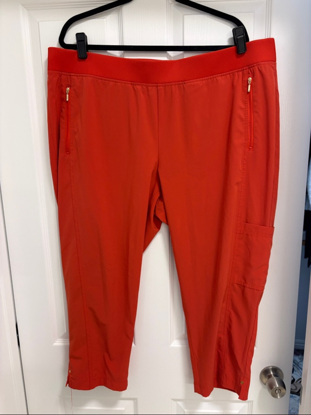 Zenergy by Chico's Bright Red Top - Size 4